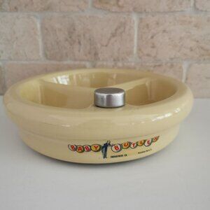 Vintage Baby Butler Children Divided Dish Warming Tray Nursery Guild Industries